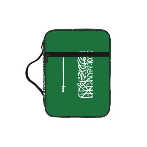 Flag Of Saudi Arabia Print Church Book Bag For Protective