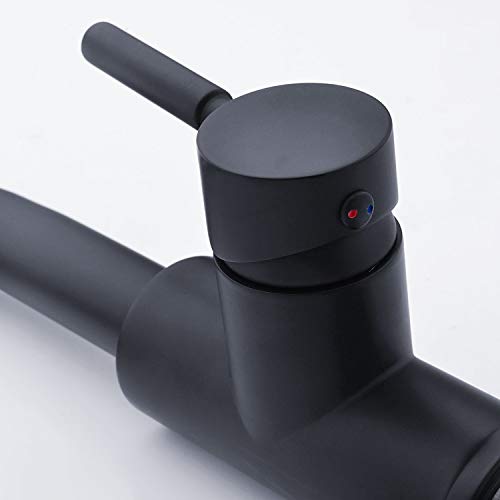 Hapilife-Grifo-Cocina-Extraible-Negro-Multifuncional-Grifo-para-Fregadero-con-Doble-Chorros-Antical-Giratorio-Grifos-de-Cocina