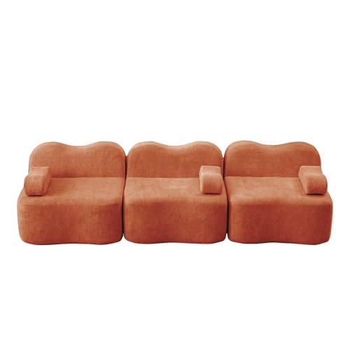 Sofá modular de 3 plazas con asiento profundo Boneless para acabar con dolores de espalda 5
