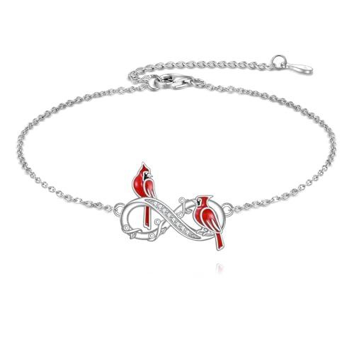 925 Sterling Silver Dragonfly/Frog/Dog Bracelet Cute Animal Jewelry Birthday Gifts for Women Mom