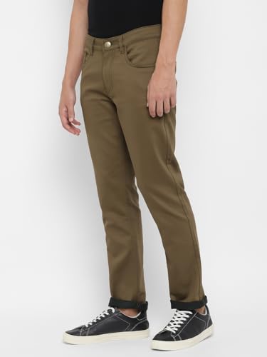 Image of Allen Cooper Slim Fit Strechable Denim Jeans for Men