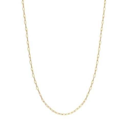 FindChic Paperclip Chain Necklace for Women 4 Colors 14"-24" for layering