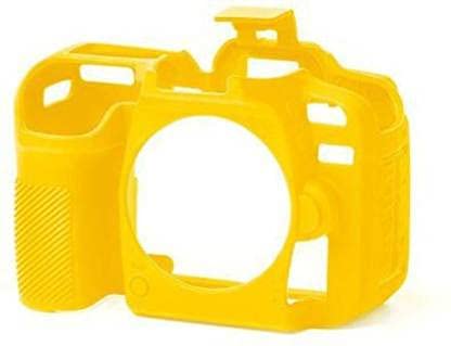 Silicone Protective Camera Case Cover for Nikon D7500 - Yellow-image-28