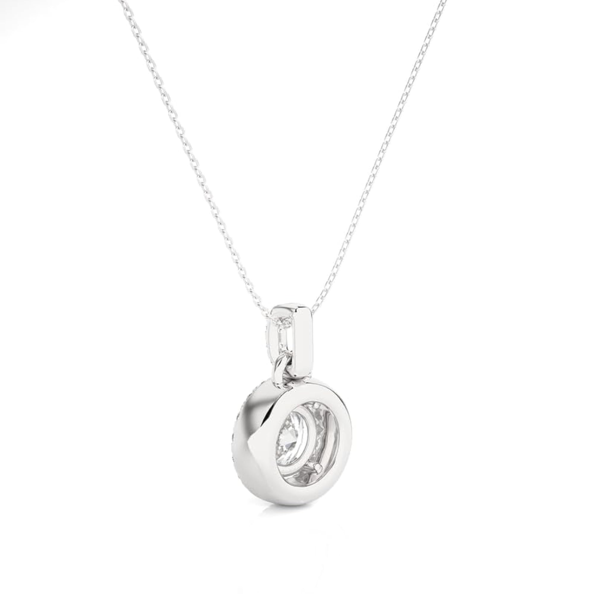 Women's 925 Sterling Silver Hallmarked Necklace with Secure Clasp