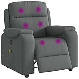 【Expérience d'assise confortable :】 le siège, le dossier et les larges accoudoirs bien rembourrés recouverts de tissu procurent une sensation confortable et chaleureuse, vous permettant de vous sentir enveloppé lorsque vous êtes assis. Le tissu présente un aspect simple et épuré et est respirant et durable.