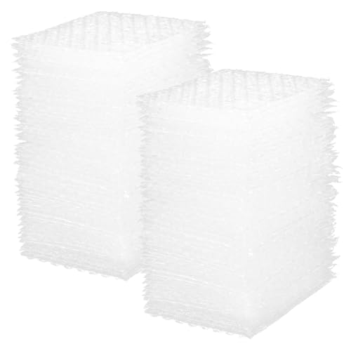 High-PQ 100PCS 4x8"Bubble Pouches,Shockproof Cushioning Protection