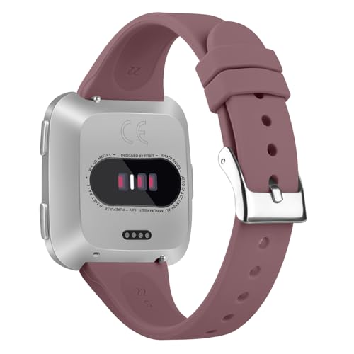 Correas delgadas de silicona para Fitbit Versa 2, 5 unidades miniatura 3