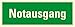 Produktbild Hochwertiges Notausgangsschild - 30x15 cm langnachleuchtend + selbstklebend - Original Protecticure Fluchtwegschild PVC -Rettungszeichen/Rettungsschild/nachleuchtend