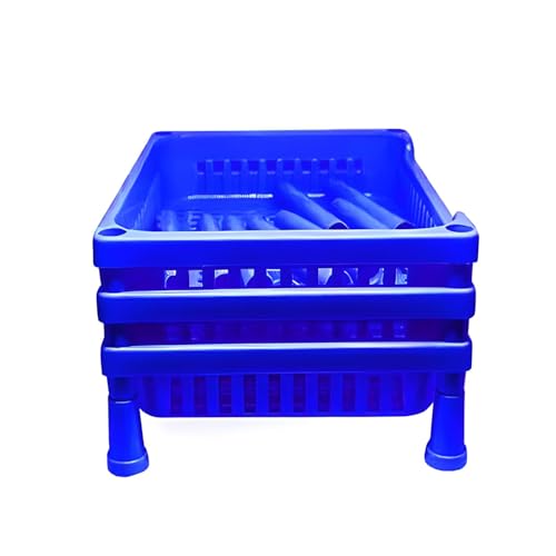 Image of Oblivion Kitchen Organiser Rack - Vegetable Storage Cart, Multipurpose 3 Layer Plastic Storage Stand - Durable Utility Basket for Vegetables, Fruits & Home Utility - Space-Saving Accessory (Pack of 1)
