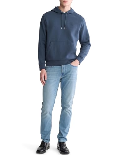Image of Calvin Klein Men's Monogram Logo Fleece Hoodie
