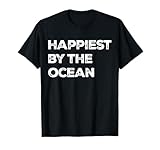 happiest by the ocean tee