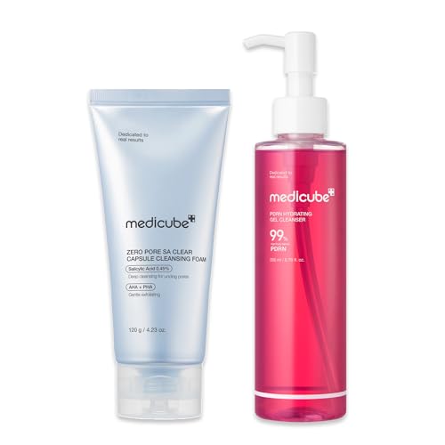 Amazon.com: medicube Zero Pore Capsule & PDRN Cleansing Duo: Zero
