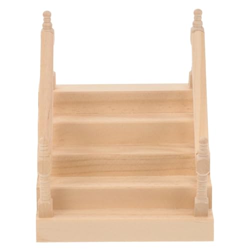 Mini échelles en bois et accessoires de mini meubles escaliers pour maison de poupée DIY