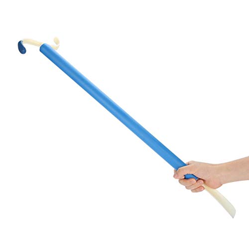 Bastão de curativo de plástico, bastão de gancho em forma de S Auxiliar de mobilidade para deficient