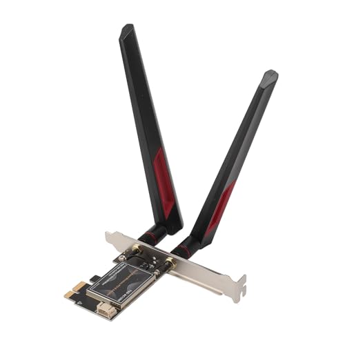 ���C�����X�l�b�g���[�N�J�[�h�A�_�v�^�[�A802.11ac 867Mbps 4.1 PCIEx1 �f���A���A���e�i�A 7 8 10 �p (10DB�A���e�i)