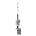 Shakespeare - Shakespeare VHF 36in 5242-A SS Whip Low Profile End-Fed Antenna - No Cable