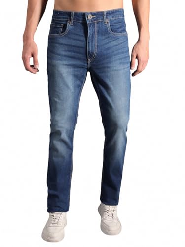 Image of HIGH STAR Men's Mid Rise Regular Jeans