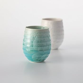 Amazon | 和食器 京都 たち吉 月華 夫婦湯呑 桐箱入 043-0003