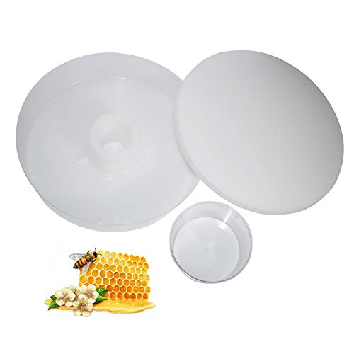 GUGELIVES Rapid Bee Feeder in Round Hive Top Feeder Beehive Equipment Feeder Beekeeping Hive Top Feeder Insert 10 Frame