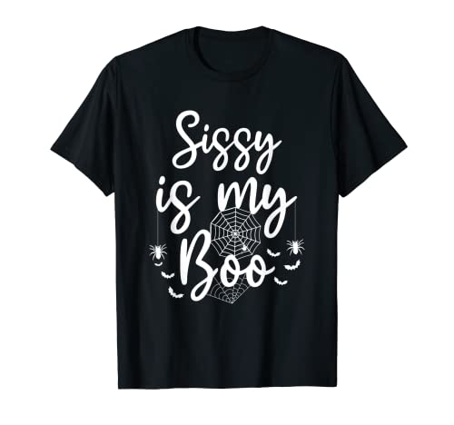 Sissy es mi Boo Matching Family Halloween Camiseta