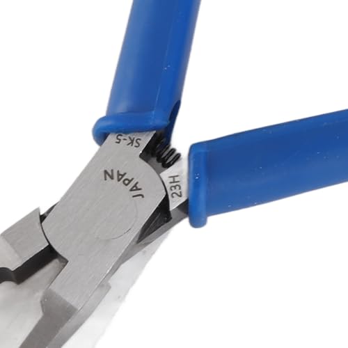 Präzisions-Mini-Bündigschneider 4,5 Zoll, Superscharf Multifunktionale Zange für Kunststoff und Plastik, Hochwertige Schneidzange mit Präzisionsspitze