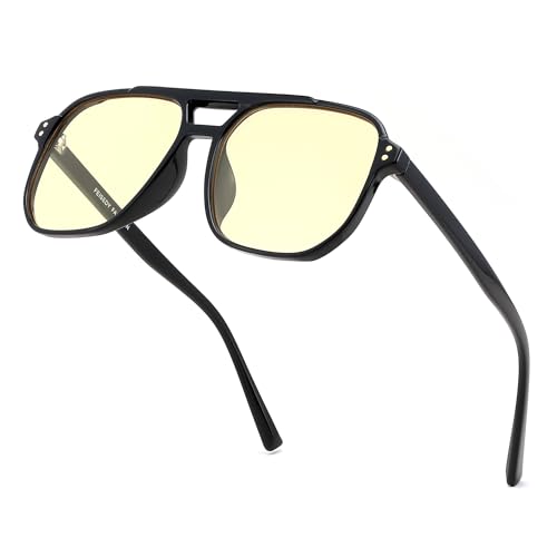 FEISEDY Blue Light Blocking Glasses for Men & Women G2835