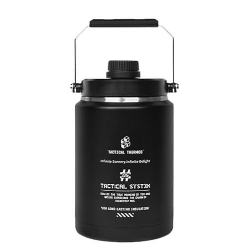 Bnf® Ice Jug Keeps Drinks Cold Portable Insulated Water Bottle for Sports Fitness Black|Home & Garden|Kitchen, Dining & Bar|Drink Containers & Thermoses