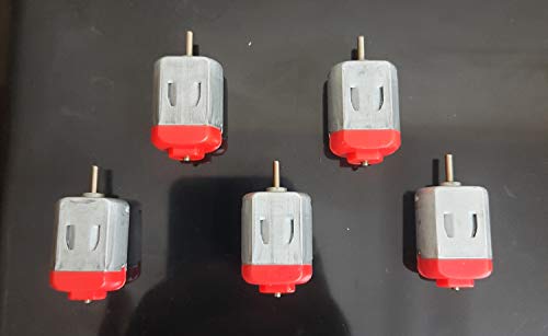Image of EB-TOY-MTR-5 DC Motor 6V, High-Speed, for RC Toys and RC Cars, Small PACK OF (5)
