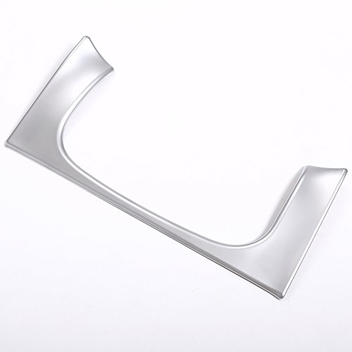 Cadre pour tableau de bord argent mat accessoire voiture ABS - 2
