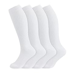 4 Pairs White Cushion 15-20mmhg