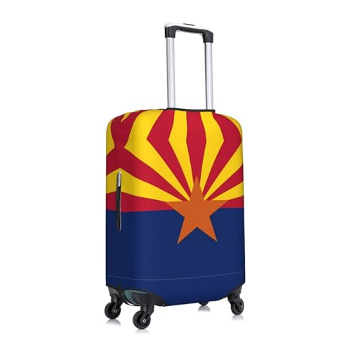 Luggage Suitcase Cover Protector, Printed Arizona Flag Luggage Covers for Suitcase, Baggage Covers Fits 18-32 Inch Luggage3
