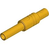 SKS Hirschmann KUN S Sicherheits-Lamellenbuchse Buchse, gerade Stift-Ø: 4mm Gelb 1St.