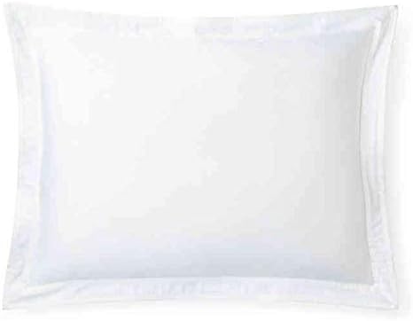 Lauren Ralph Lauren Spencer Border Sateen Standard Pillow Sham White/White