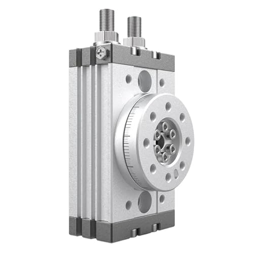 Vérin rotatif pneumatique MSQB avec table rotative et angle de 0 à 190° - 2
