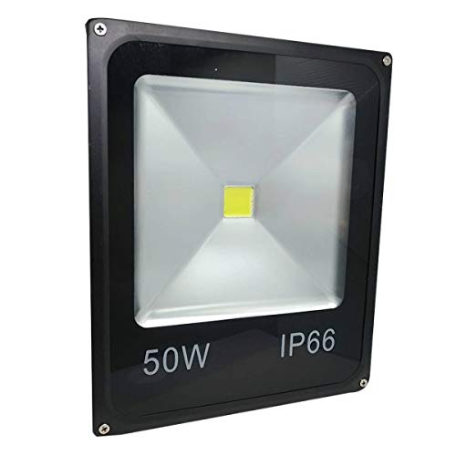 Holofote Refletor Super Led 50w Luz Branco Frio A Prova D'Água