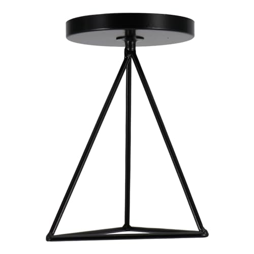 Cabilock Iron Candle Holder Decorative Candles Votive Candlestick Holder Candle Floating Shelves Candle Holders Round Candles Metal Candle Holder Rose Gold Ornaments Nordic Tray