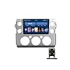 Car Stereo in-Dash Double DIN Head Unit 9 Inch Touch Screen Radio for Toyota FJ Cruiser J15 2006-2020 with Backup Camera Support Bluetooth Hands-Free GPS Navigation FM USB SWC