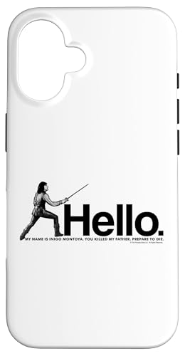 Coque iPhone 16 Inigo Montoya Princess Bride antichoc en silicone