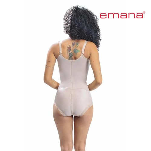 Cinta Pós Parto de Amamentação Cavado Alça e Fecho Frontal com Modal no Bumbum em Tecido Emana Corpo