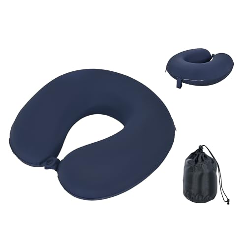 VECELO ネックピロー 飛行機 『メモリーフォーム・ 超柔らか』 携帯枕...