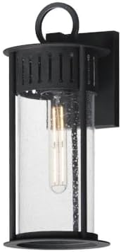 Maxim Lighting 30632CDBKP Windsor - 1 Light Outdoor Wall Sconce-14.5 Inches Tall and 6.5 Inches Wide