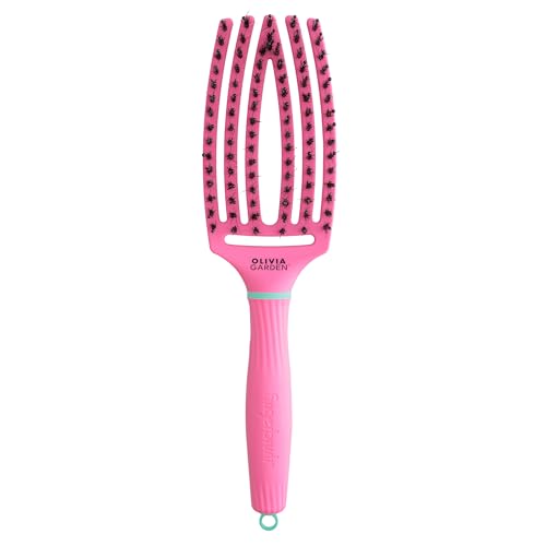 Brosse Fingerbrush Combo Olivia Garden Medium fini les nœuds et la casse