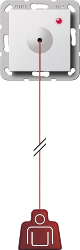 Preisvergleich Produktbild Gira 291203 Zugtaster System 55, reinweiß