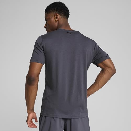 PUMA Unisex M TAD TECH Triblend Tee T-Shirts, Galactic Gray, S – Ansicht 5