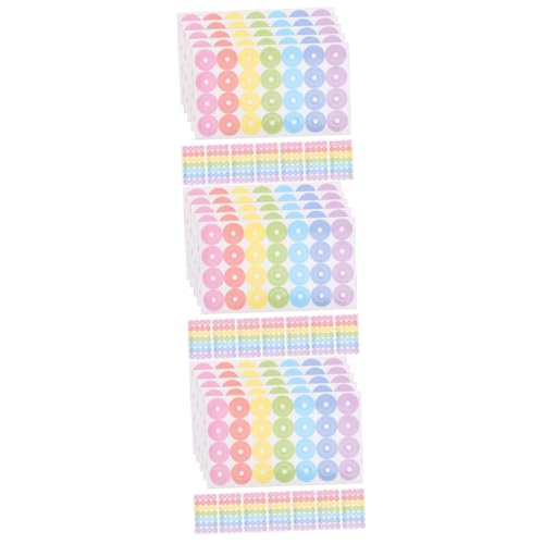 Refuerzos de agujeros para papel NUOBESTY de 60 hojas para carpetas