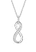 Produktbild Elli Halskette Damen Infinity mit Zirkonia Kristalle in 925 Sterling Silber