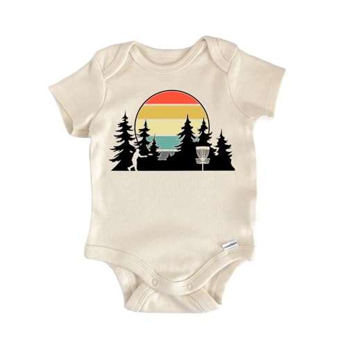 NOFO VIBES Disc Golf Retro Sunset - Baby Boy Girl
