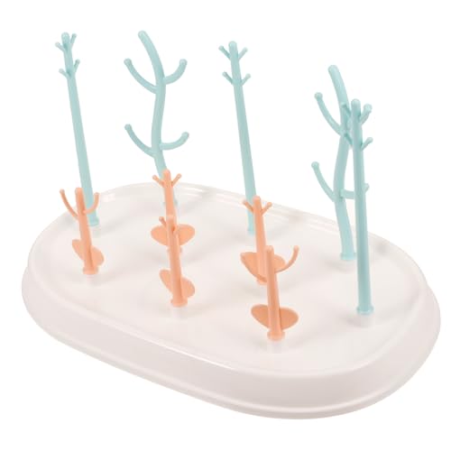 BESPORTBLE Égouttoir à Biberons avec Plateau pour Sécher Et Ranger Biberons Mugs Et Bouteilles Design Pratique