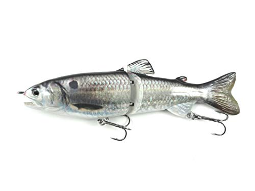 7" Big Shad Swimbait/Glidebait Bass, Musky, and Pike Hard Fishing Lure