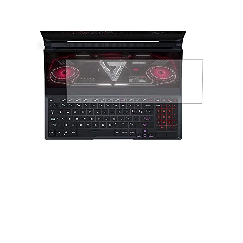 ClearView(クリアビュー) セカンドディスプレイ (ASUS ROG Zephyrus Duo 15 SE GX551QS 2021年6月モデル)用【安心の5大機能☆衝撃吸収・ブルーライトカット】液晶保護フィルム 反射防止・抗菌・気泡レス 日本製